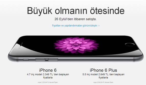 Iphone 6 Ve Iphone 6 Plus Turkiye De Satisa Cikiyor Iste Fiyatlar Haberler Teknokulis