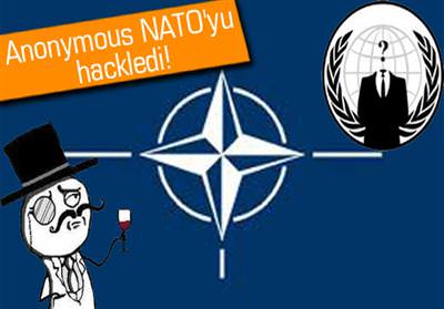 ANONYMOUS NATO BELGELERİNİ ELE GEÇİRDİ