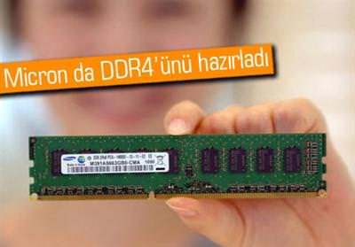 BELLEK ÜRETİCİLERİ, DDR4 BELLEKLERİNİN ÖRNEKLERİNİ SUNMAYA BAŞLADI