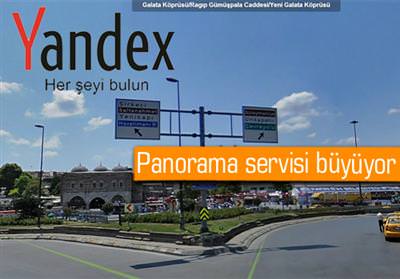 YANDEX PANORAMA SERVİSİNE 5 YENİ ŞEHİR EKLENİYOR