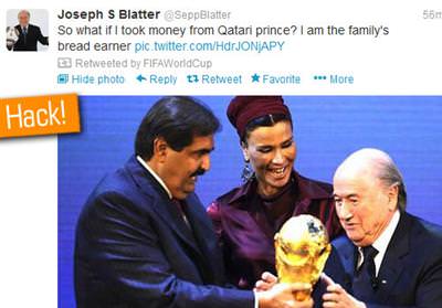 RESMİ FIFA TWİTTER HESAPLARI HACKLENDİ